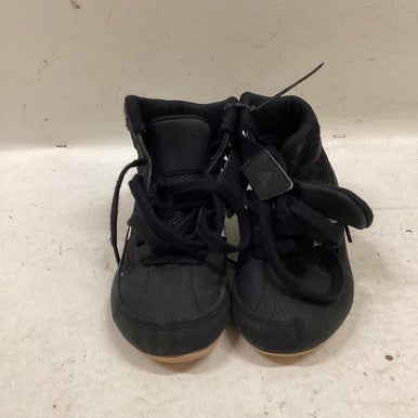 Used Adidas Wrestling Shoes Black Youth 10.0 11725-S000495611
