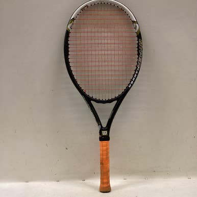 Used Wilson HYPER HAMMER 5.3 Adult Tennis Racquet Black 4 3/8" 11725-S000495619