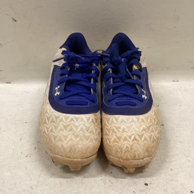 Used Under Armour BSBL BB/SB Cleats White Junior 03.5 11725-S000495637