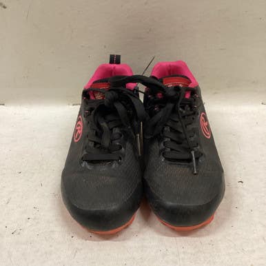 Used Rawlings SB CLEATS BB/SB Cleats Black And Pink Youth 10.0 11725-S000495636