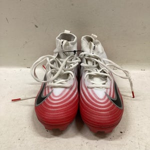 Used Nike VAPOR AIR ZOOM Adult FB Cleats Red And White Senior 7.5 11725-S000495699