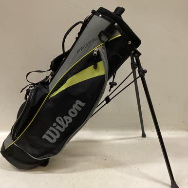 Used Wilson PROFILE Jr Stand Bag Black 11725-S000495732