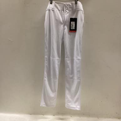 Used Marucci TAPERED FIT FULL LENGTH BB/SB Pant Boys White LG 11725-S000495743