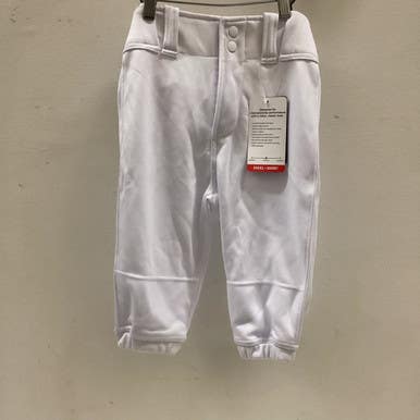 Used Marucci TAPERED EXCEL SHORT BB/SB Pant Boys White LG 11725-S000495744
