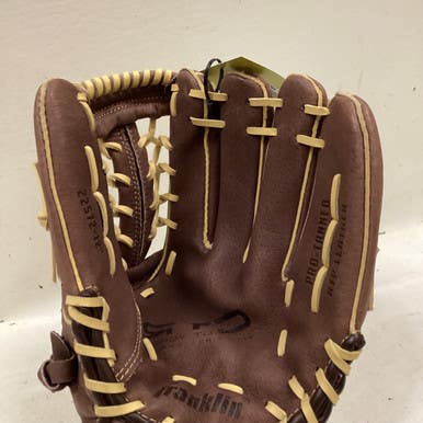 Used Franklin 22572 BB/SB Glove RH Throw Brown 12" 11725-S000495764
