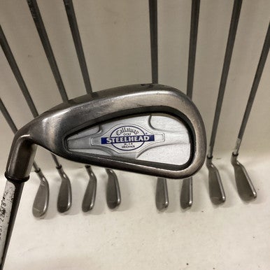 Used Callaway STEELHEAS X-14 IRONS Mens Iron Set LH 3I-9I 11725-S000494103