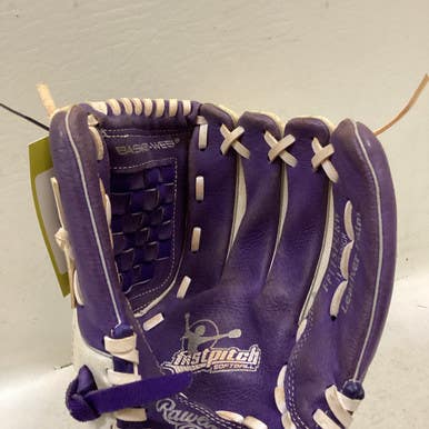 Used Rawlings FP115PURW BB/SB Glove RH Throw Purple 11 1/2" 11725-S000494821