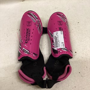 Used Classic Sports Soccer Shin Guards Youth Pink SM 11725-S000494824