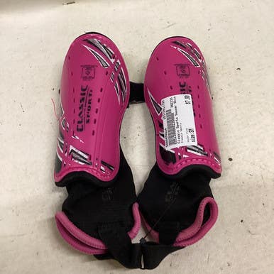 Used Classic Sports Soccer Shin Guards Youth Pink SM 11725-S000494824