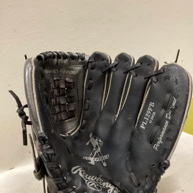 Used Rawlings PL129FB BB/SB Glove RH Throw Black 11" 11725-S000494857