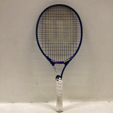 Used Wilson RAK AT TAK Junior Tennis Racquet Navy Blue 23" 11725-S000494858