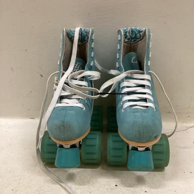 Used CANDI GIRL QUAD SKATES Senior Roller Quad Skates Carolina Blue Senior 5 11725-S000495034