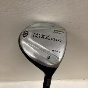 Used US Kids WT-10 YELLOW Jr Fairway Wood RH 3 Wood 11725-S000495794