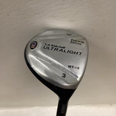 Used US Kids WT-10 YELLOW Jr Fairway Wood RH 3 Wood 11725-S000495794