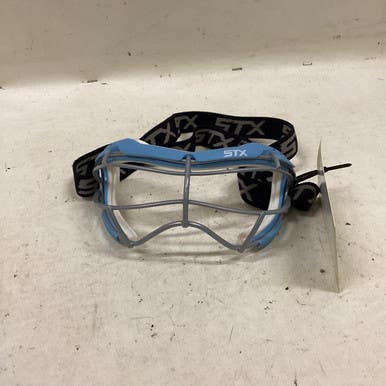 Used STX FOCUS S Lacrosse Facial Protect Carolina Blue Senior 11725-S000495801
