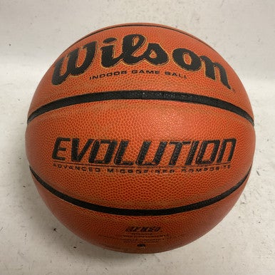 Used Wilson EVOLUTION Basketball Adult Indoor Orange 29 1/2" 11855-S000196319