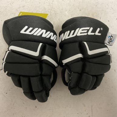 Used WinnWell AMP 500 Youth Gloves Black 8" 11855-S000196445
