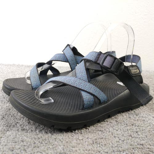 Chaco Z/Cloud Sandals Womens Size 8 Strappy Adjustable Shoes Blue