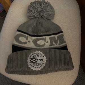 Gray CCM beanie
