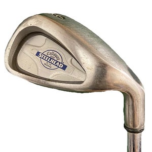 Callaway Steelhead X-14 9 Iron RH Men's Stiff Steel 36" New Midsize Grip