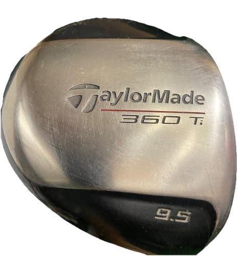 TaylorMade 360 Ti Driver 9.5 Ultralite S-90 Stiff Graphite 45" RH Velvet Grip