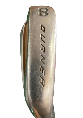 TaylorMade Burner LCG 8 Iron RH S-90 Stiff Bubble Graphite 36.5 Nice Stock Grip