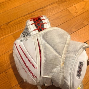 Goalie glove and blocker