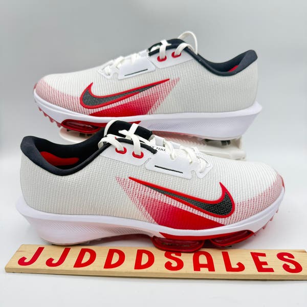 Nike Air Zoom Infinity Tour Next% 2 Mens Sz 11.5 Golf Shoes White Red FD0217-101 Nike Air Zoom Infinity Tour Next% 2 Golf White-University  main image 4