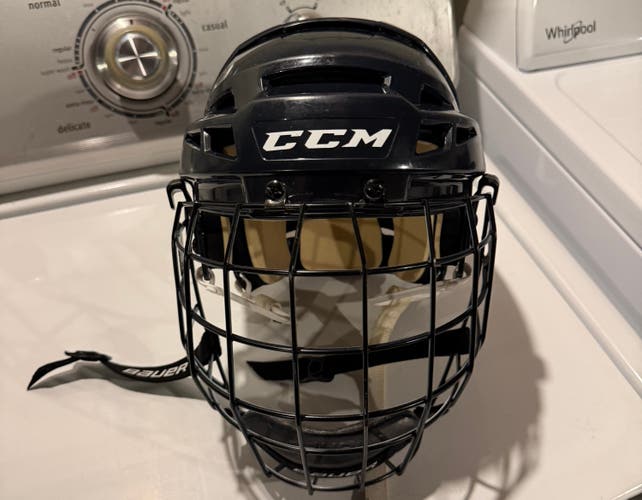 Medium CCM Vector V08 Helmet Pro Stock (Used)