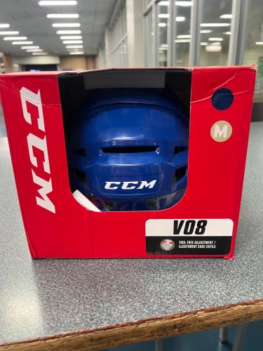 Pro Stock Medium CCM V08 Helmet Pro Stock (New In Box)