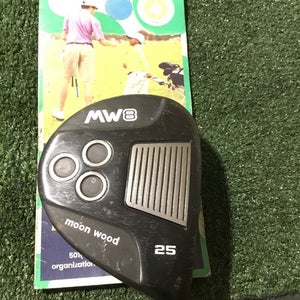 Moon Wood MW8 25* Fairway Wood Seniors 75g Graphite Shaft (37.75)