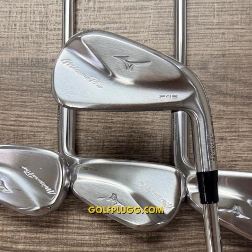 2024 Mizuno Pro 245 Iron Set 4-PW / Dynamic Gold Mid Steel, Stiff (509)