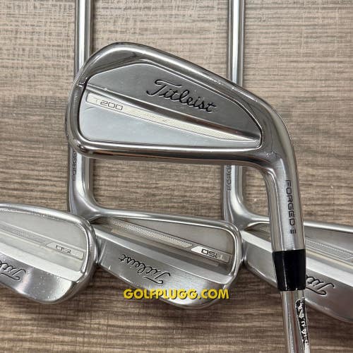 Titleist T200/T150 2023 Iron Set 4-PW / Project X Rifle Steel, Stiff (250)