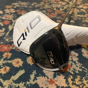 TaylorMade Qi10 Right Handed Driver Stiff Flex 10.5