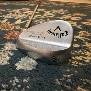 Callaway 60° Mack Daddy 2 Wedge Wedge Flex Steel Shaft