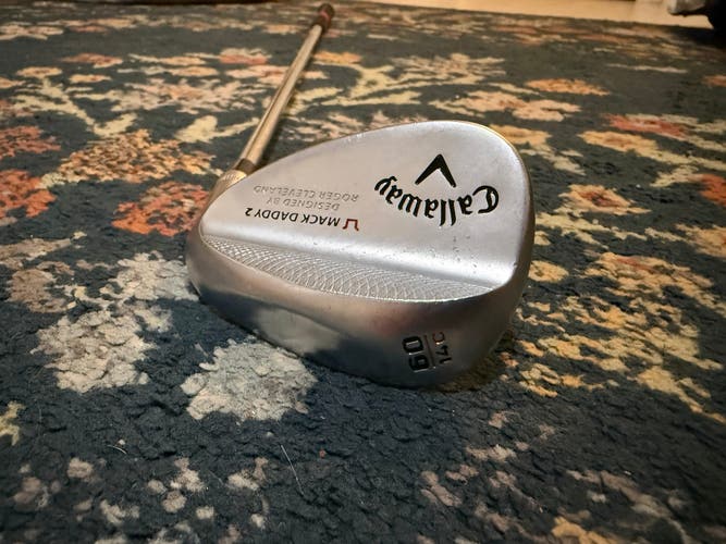 Callaway 60° Mack Daddy 2 Wedge Wedge Flex Steel Shaft