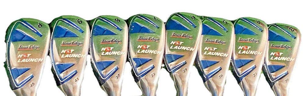 Tour Edge Hot Launch Hybrid Ironwood Set 3-PW RH 60g Regular Graphite Good Grips
