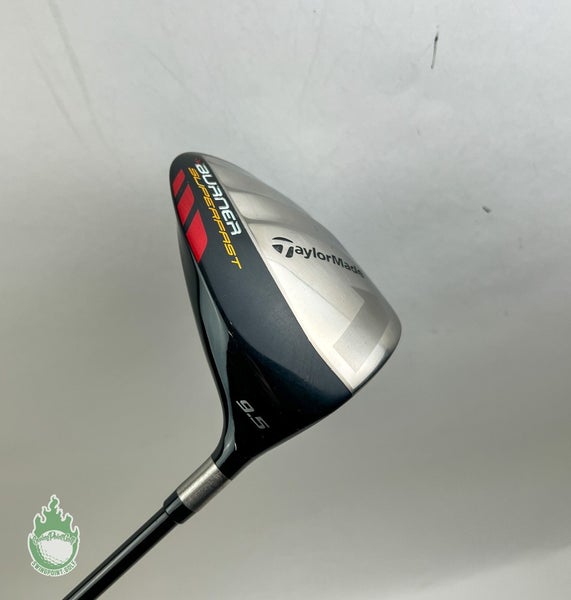 Used RH TaylorMade Burner Superfast 9.5* Driver Stiff Flex Graphite Golf Club