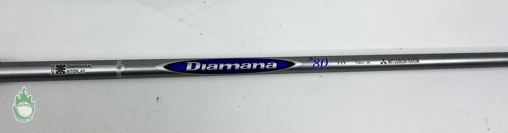 Mitsubishi Rayon Diamana S+ 80 X-Stiff Graphite Hybrid Shaft TMAG Tip 39.75"