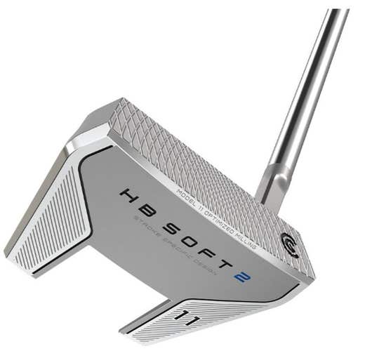 Cleveland HB Soft 2 11S Putter (Steel, Slant Neck, Mallet) 2024 NEW