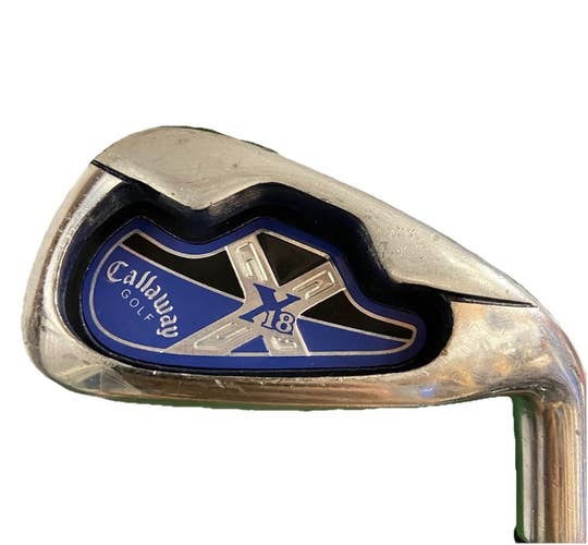 Callaway X18 4 Iron RH System CW 75 Ladies Flex Graphite 37 Inches Original Grip