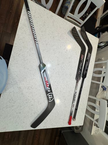 Intermediate Warrior M1 SR Regular Goalie Stick 23.5" Paddle (New)