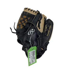 Used Rawlings PLAYMAKER SERIES BB/SB Glove T-ball Black And Tan 10 1/2" 11347-S000261409