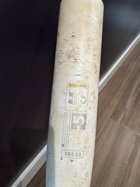 2022 DeMarini CF Composite USSSA Certified Bat (-5) 26 oz 31" (Used)