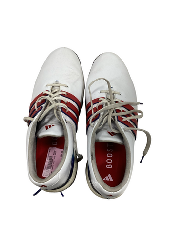 Used Adidas Mens Golf Shoes White Senior 9 11613-S000174211