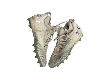 Used Under Armour CLONE LAX Cleats Mens White Senior 9.5 11613-S000174166