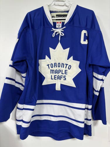 Reebok NHL Toronto Maple Leafs “52” Wendel Clark Hockey Jersey “Large