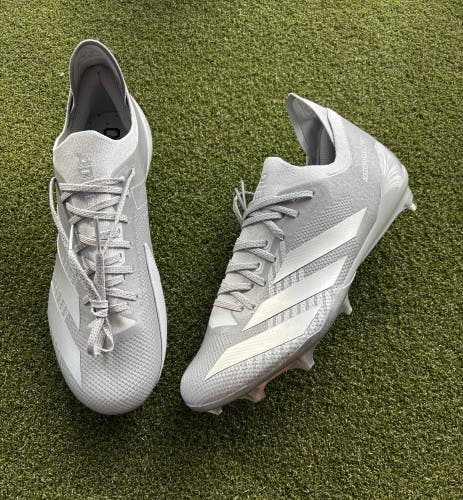 Men's Size M 10.5 (W 11.5) Adidas Adizero Electric Low Top Molded Cleats (New)