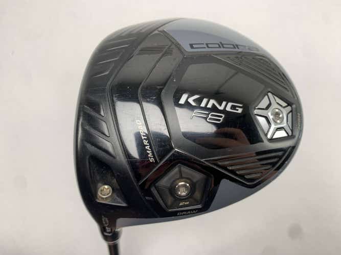 Cobra KING F8 Driver 10.5* Aldila NV Green 65g Stiff Graphite Mens LH