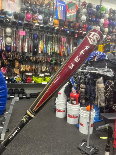 Used Louisville Slugger META 25 BB/SB High School -3 Bat 33" 11337-S000476715